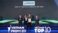 Herbalife Việt Nam được vinh danh Top 10 Công ty thực phẩm uy tín lần thứ 2 liên tiếp