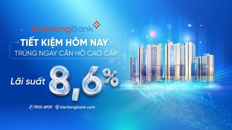 Ưu đãi Vàng cho khách hàng - Cơ hội trúng căn hộ hạng sang khi gửi tiết kiệm trong dịp mừng sinh nhật 27 năm của KienlongBank