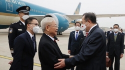 Tổng Bí thư Nguyễn Phú Trọng đã đến Bắc Kinh, bắt đầu thăm chính thức Cộng hòa Nhân dân Trung Hoa