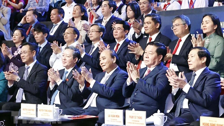 [Photo] Chương trình "Hồ Chí Minh-Hành trình khát vọng 2022" | Âm nhạc | Vietnam+ (VietnamPlus)