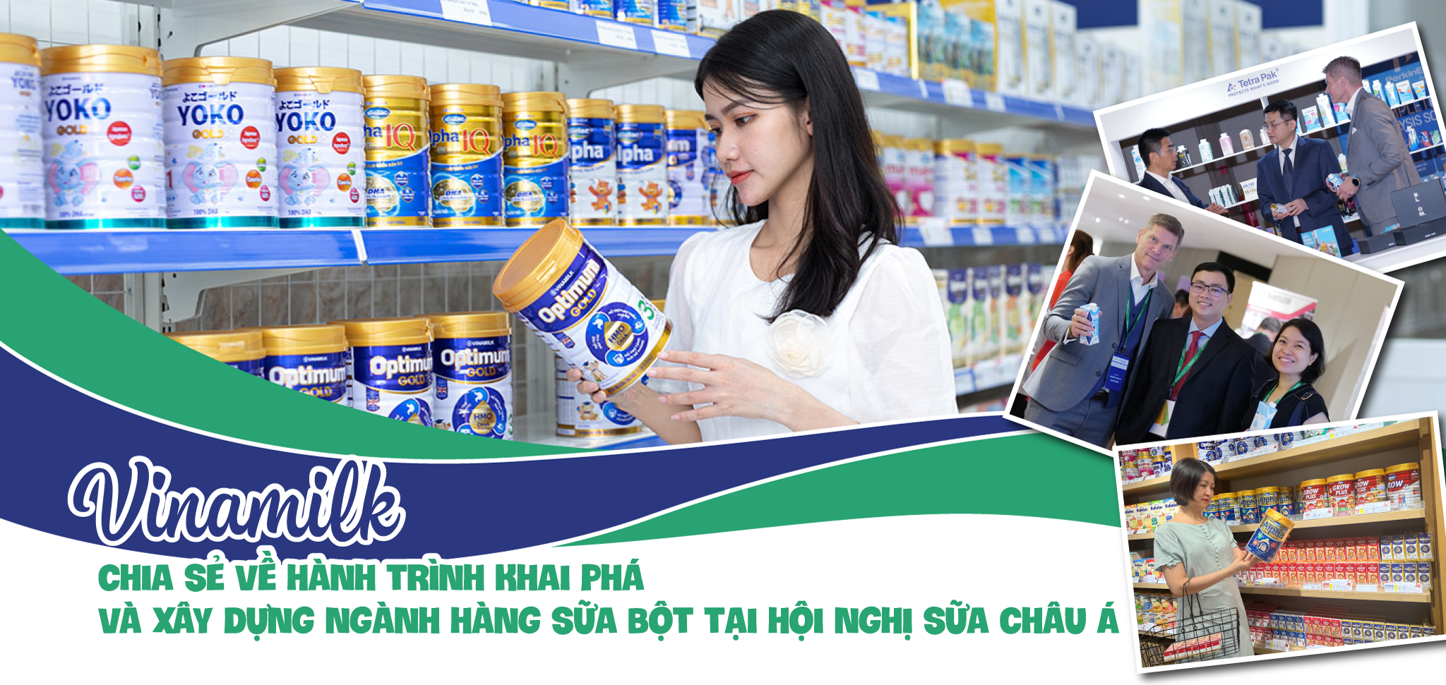 Vinamilk chia sẻ về hành trình khai phá và xây dựng ngành hàng sữa bột tại hội nghị sữa châu Á