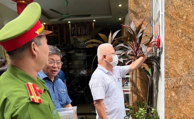 Mô hình tổ liên gia phòng cháy chữa cháy trên địa bàn quận Bắc Từ Liêm