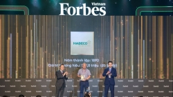 HABECO được vinh danh Top 25 Thương hiệu F&B dẫn đầu của Forbes Việt Nam