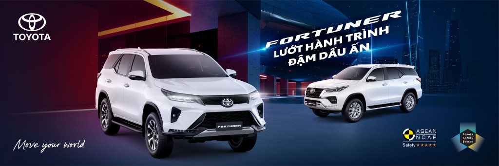 Toyota Việt Nam chính thức giới thiệu Fortuner 2022: “Lướt hành trình, đậm dấu ấn”