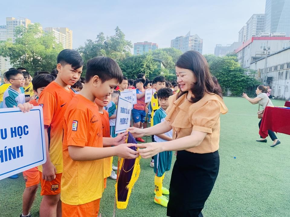 Năm 2022, Giải bóng đá thiếu niên - nhi đồng quận Thanh Xuân đã thu hút sự tham gia của 30 đội bóng và 420 vận động viên