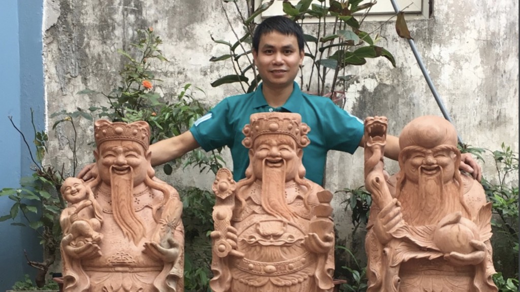 Những người "thổi hồn" vào gỗ