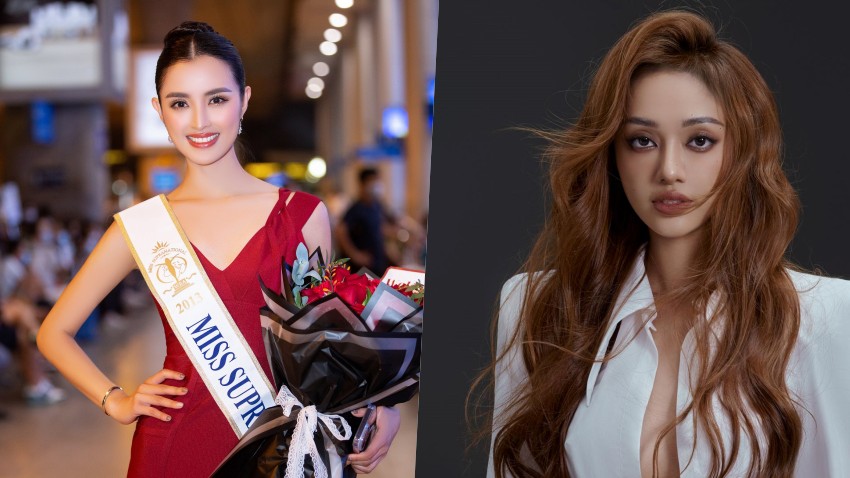 NTK Vân Anh Scarlet "chơi lớn" khi mời Hoa hậu Siêu quốc gia 2013 làm vedette