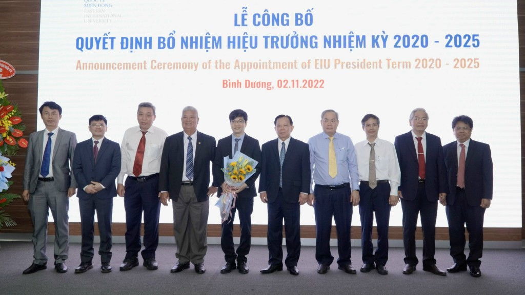 Bình Dương: Công bố quyết định bổ nhiệm Hiệu trưởng trường Đại học Quốc tế Miền Đông