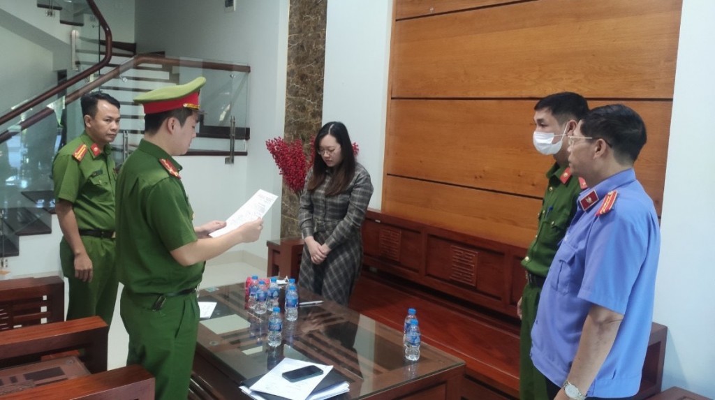 Cơ quan điều tra thi hành Lệnh bắt bị can Trịnh Thu Trang
