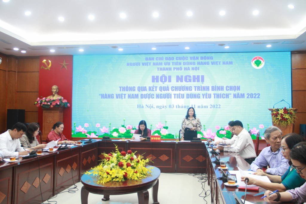 Hà Nội sẽ tôn vinh 213 sản phẩm được người tiêu dùng yêu thích năm 2022