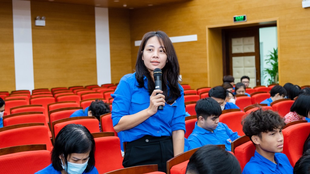 Những tâm tư, nguyện vọng cũng như thắc mắc của đoàn viên được giải đáp ngay tại cuộc đối thoại