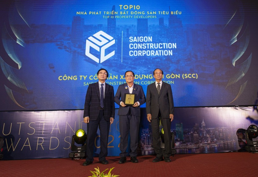 SCC được vinh danh Top 10 Nhà phát triển bất động sản tiêu biểu Việt Nam 2022