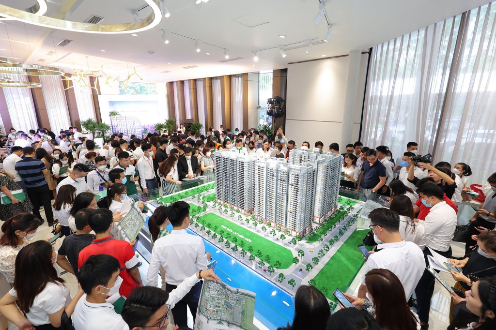 2 tòa nhà chung cư NO2, NO4 của Hanoi Melody Residences là dự án duy nhất thuộc quận Hoàng Mai 