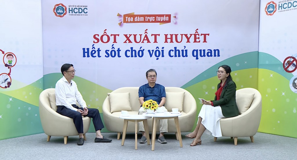 Toạ đàm “Sốt xuất huyết - Hết sốt chớ vội chủ quan” diễn ra sáng 5/11