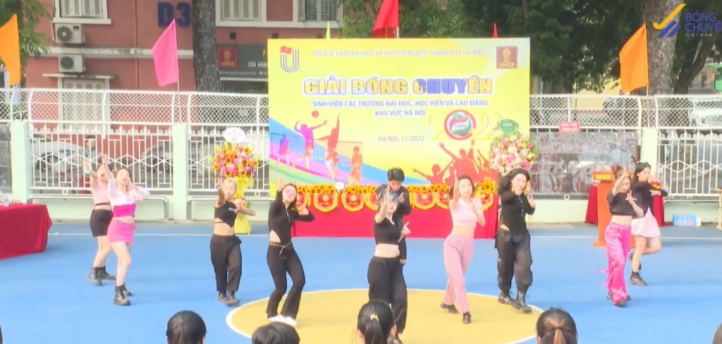 Khai mạc Giải Bóng chuyền sinh viên các trường đại học, học viện và cao đẳng khu vực Hà Nội