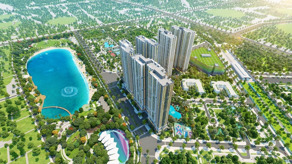 Sở hữu tầm nhìn đắt giá từ căn hộ cận hồ Imperia Smart City