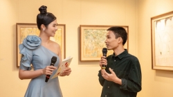 Hoa hậu Ngọc Hân tổ chức triển lãm tranh của họa sĩ Duy Hoà tại Đà Lạt