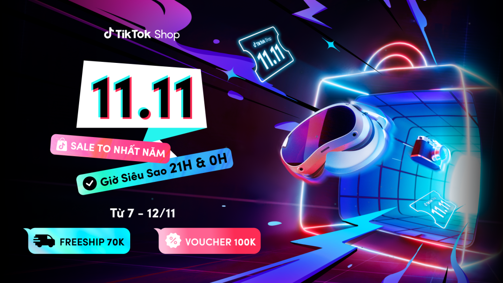 TikTok shop khởi động chương trình 11.11 - Sale to nhất năm
