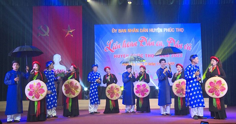 Liên hoan Dân ca, Dân vũ góp phần xây dựng phong trào văn nghệ quần chúng