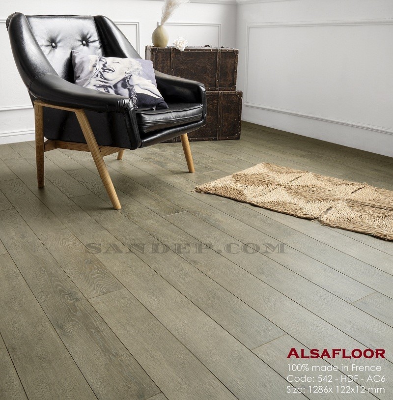 Mẫu sàn gỗ Pháp AlsaFloor 542 cao cấp