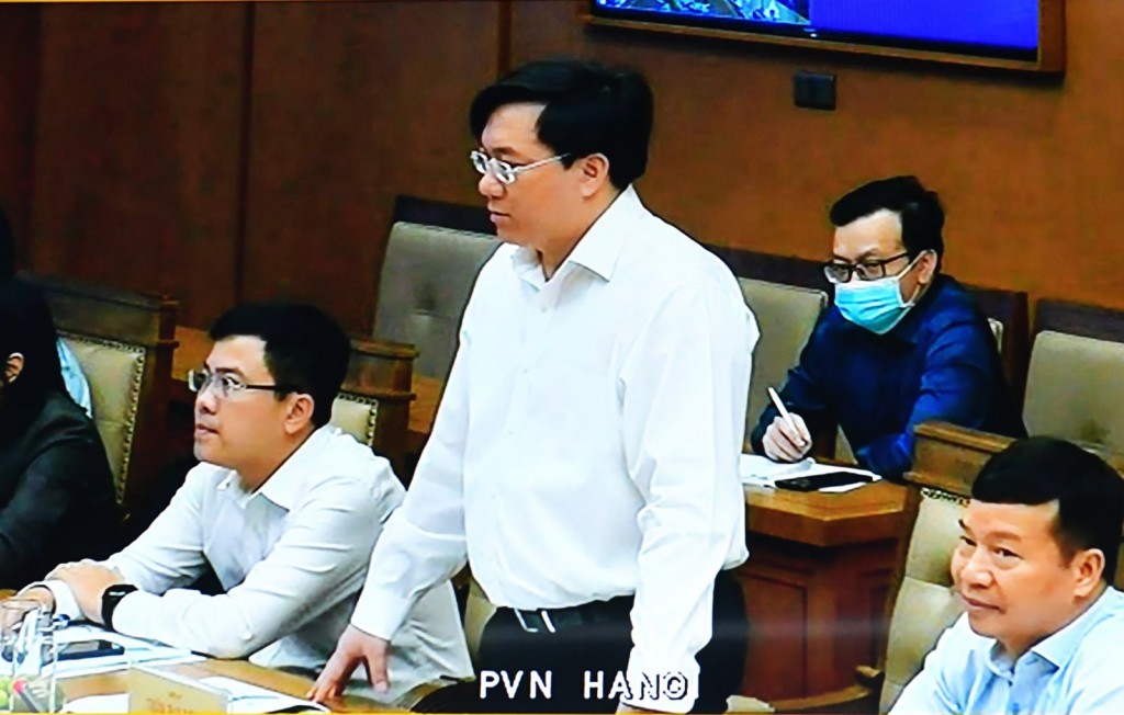 Thứ trưởng Bộ KHĐT Trương Huy Đông phát biểu tổng kết buổi làm việc