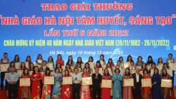 Hà Nội tôn vinh 150 nhà giáo tâm huyết, sáng tạo