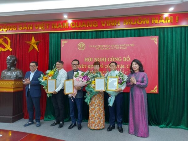 Sở Văn hóa và Thể thao Hà Nội công bố 7 Quyết định về công tác cán bộ – Cổng thông tin Sở Văn Hóa Thể Thao Hà Nội