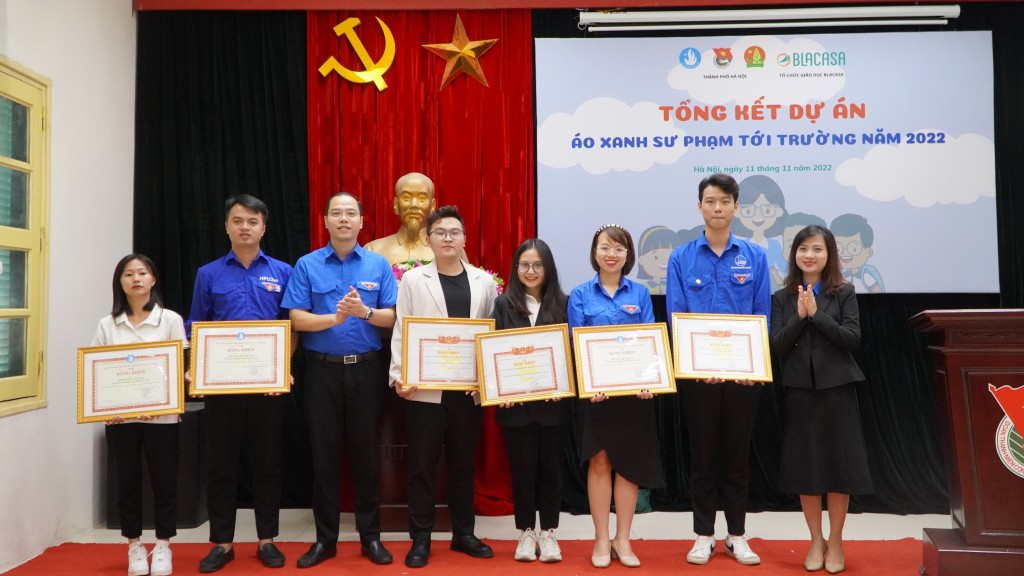 Tổng kết dự án “Áo xanh sư phạm tới trường” năm 2022