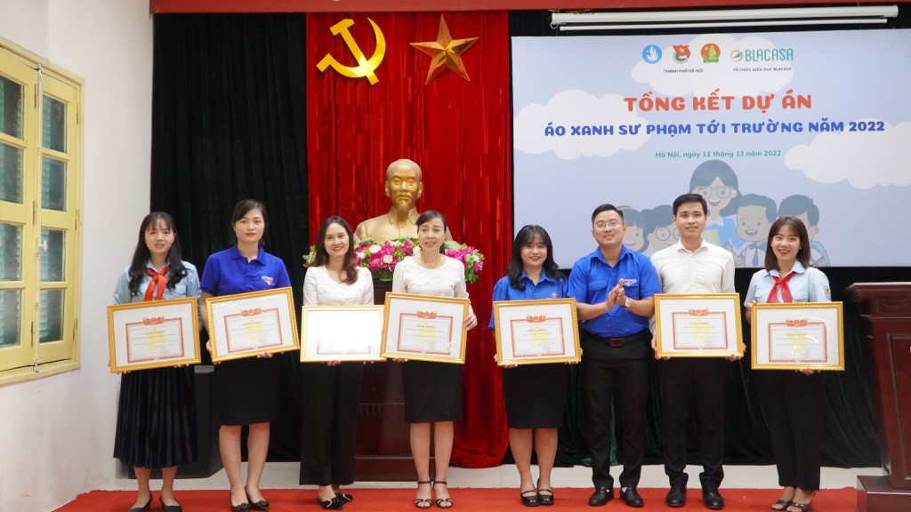 Tổng kết dự án “Áo xanh sư phạm tới trường” năm 2022