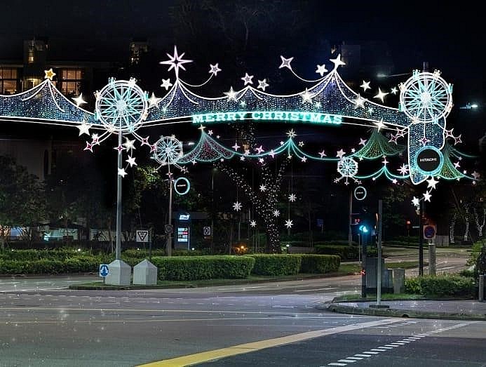 Năm 2022 là năm thứ 39 lễ hội ánh sáng mùa Giáng sinh tại khu Orchard Road được tổ chức
