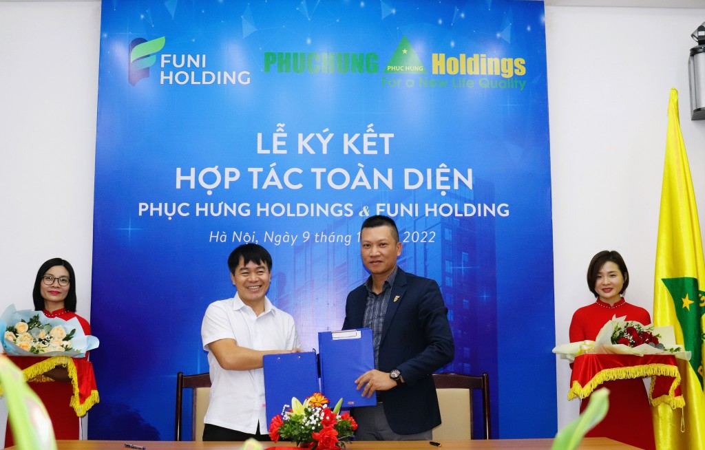 Phục Hưng Holdings và Funi Holding "bắt tay" hợp tác toàn diện