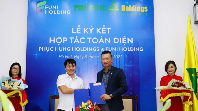 Phục Hưng Holdings và Funi Holding "bắt tay" hợp tác toàn diện