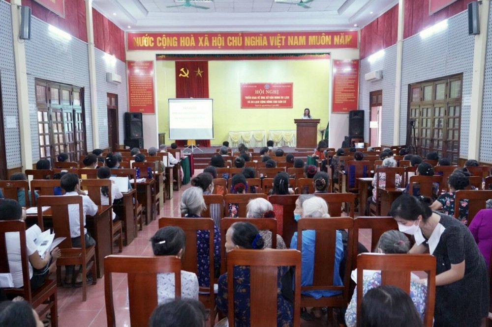 Huyện Thạch Thất (Hà Nội): Triển khai ứng xử văn minh du lịch và du lịch cộng đồng