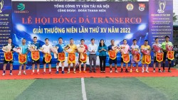 Khởi tranh Giải bóng đá thường niên Tổng Công ty Vận tải Hà Nội năm 2022