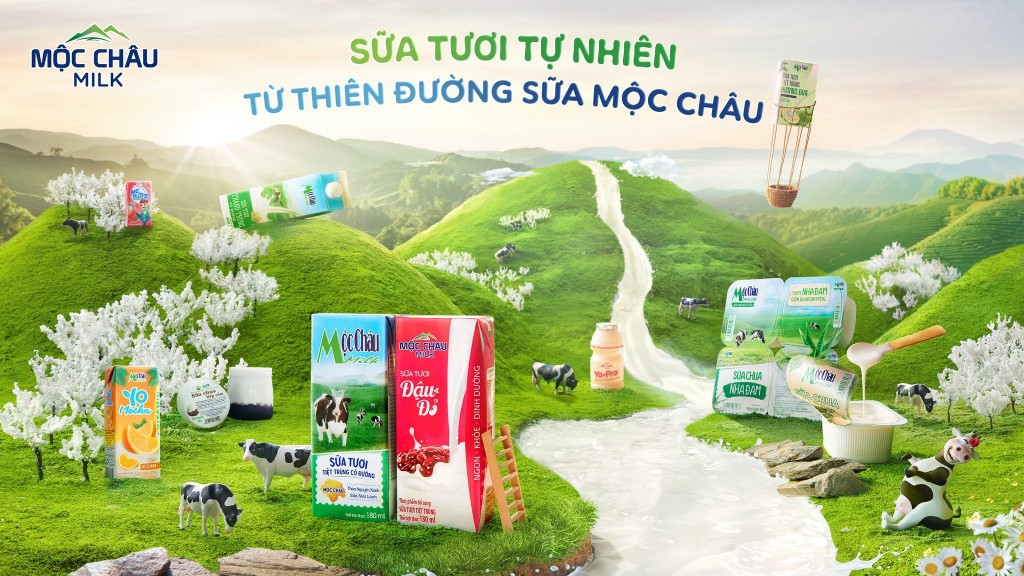 Mộc Châu Milk không ngừng nghiên cứu và phát triển những sản phẩm mới từ sữa chất lượng, giàu dinh dưỡng nhằm nâng cao chất lượng cuộc sống của người tiêu dùng