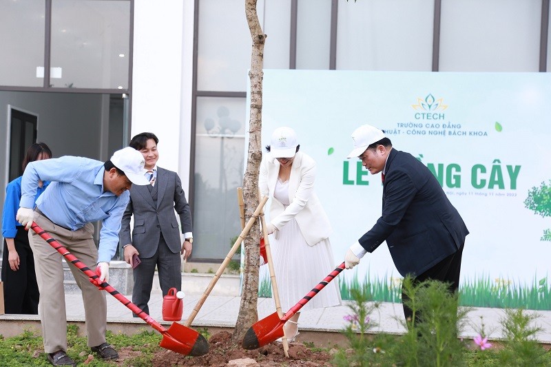 Thường Tín (Hà Nội): Khánh thành trường Cao đẳng Kỹ thuật - Công nghệ Bách Khoa