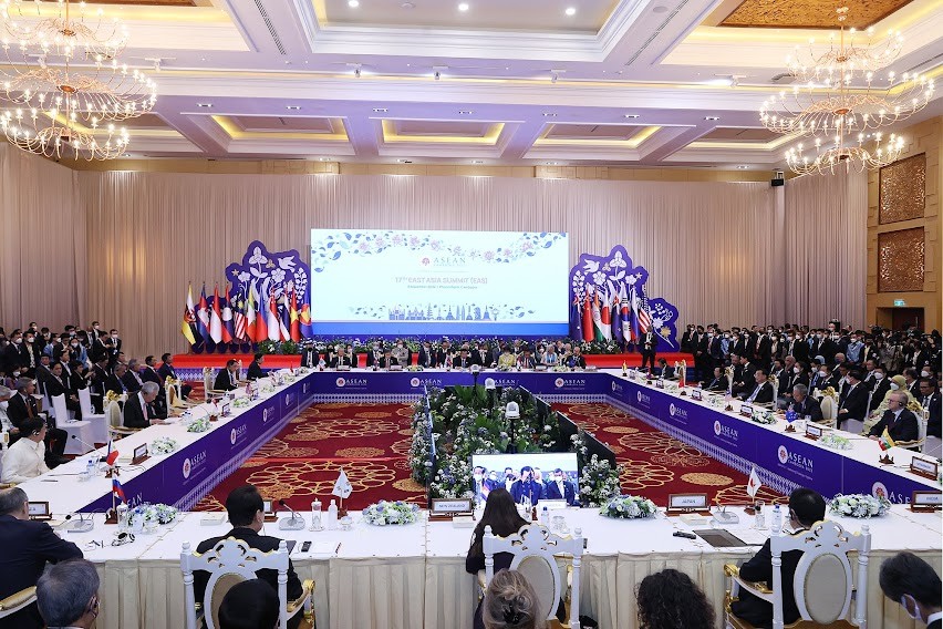 Các Hội nghị Cấp cao đã khép lại sau 4 ngày làm việc khẩn trương và tích cực, đánh dấu một năm thành công của ASEAN - Ảnh: VGP/Nhật Bắc