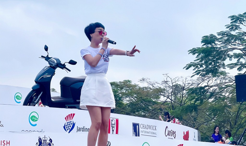 Ca sĩ Ngọc Khuê làm Đại sứ quỹ từ thiện BritCham Charity Fun Run