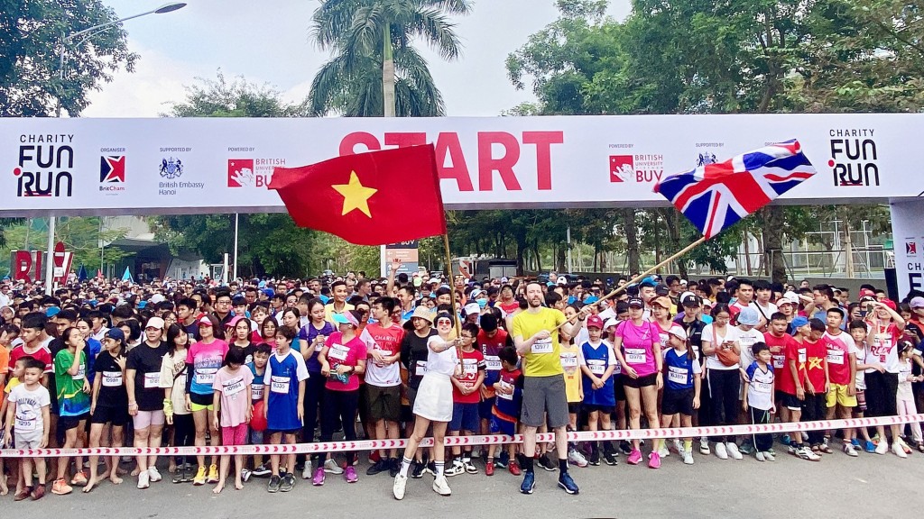 Ca sĩ Ngọc Khuê làm Đại sứ quỹ từ thiện BritCham Charity Fun Run