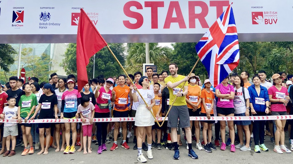 Ca sĩ Ngọc Khuê làm Đại sứ quỹ từ thiện BritCham Charity Fun Run