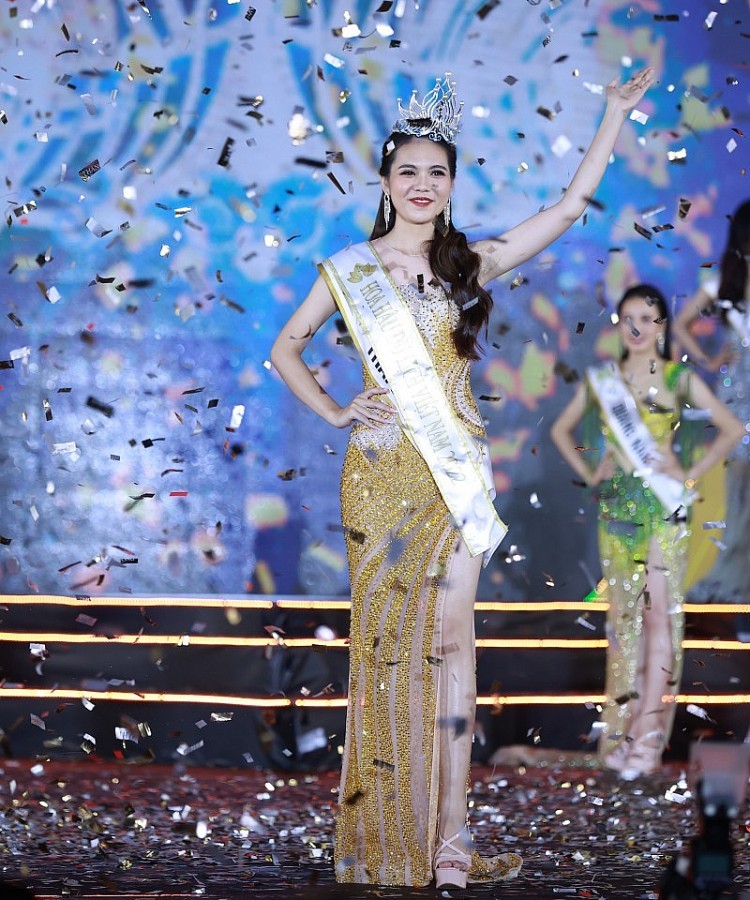 Nhan sắc Lương Kỳ Duyên - cô gái Thái Bình vừa đăng quang Hoa hậu Du lịch Việt Nam 2022