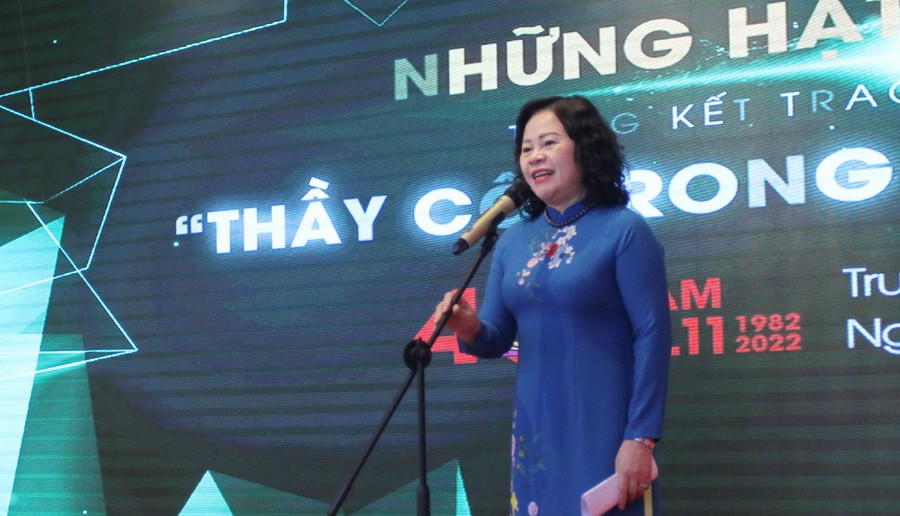 Hà Nội đoạt 2 giải Nhất cuộc thi Thầy cô trong mắt em năm 2022