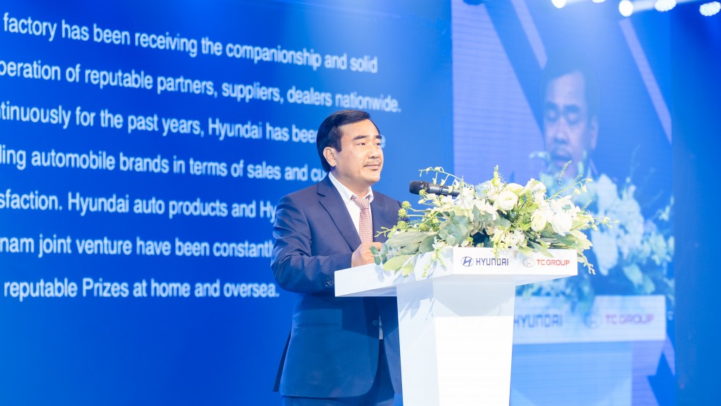 Ông Nguyễn Anh Tuấn, Chủ tịch Tập đoàn Thành Công phát biểu Ông Nguyễn Anh Tuấn, Chủ tịch Tập đoàn Thành Công phát biểu