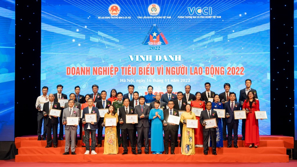 Các doanh nghiệp được vinh danh tại chương trình