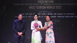 Hoa hậu Du lịch Thế giới lan tỏa hình ảnh di sản Việt Nam tới bạn bè quốc tế