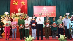 Trưởng ban Tuyên giáo Thành ủy Hà Nội dự Ngày hội Đại đoàn kết toàn dân tộc tại huyện Đan Phượng