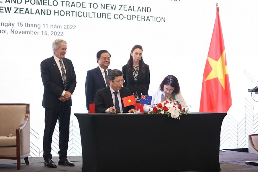 Việt Nam và New Zealand ký kết hợp tác xuất khẩu chanh và bưởi Việt Nam