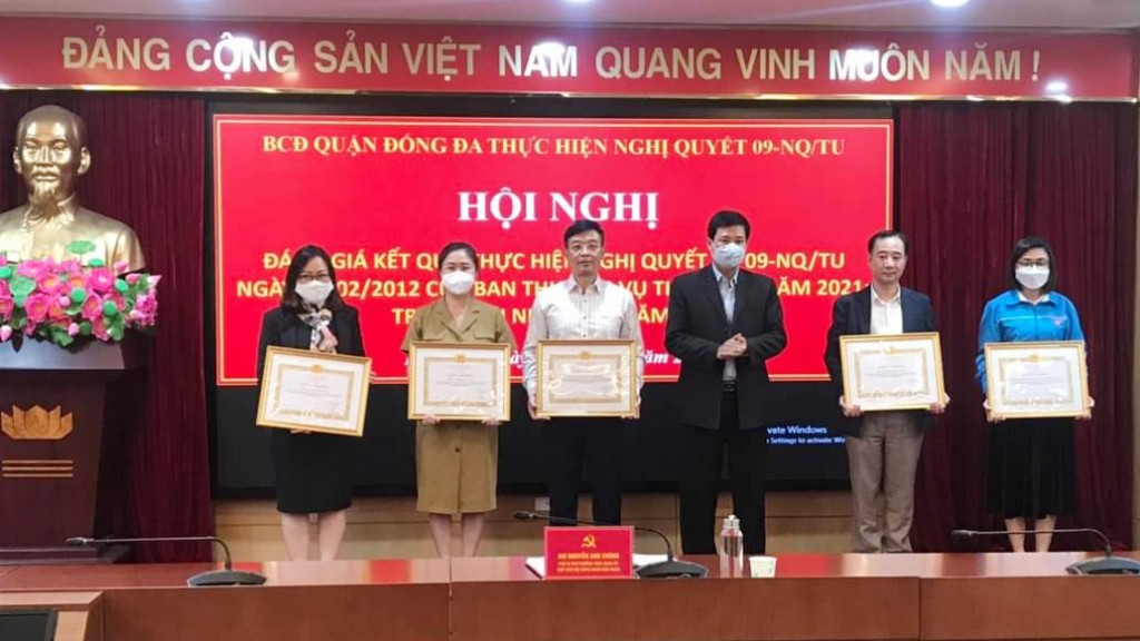 Quận Đống Đa thường xuyên đánh giá kết quả thực hiện Nghị quyết 09 để có những thay đổi cũng như chỉ đạo kịp thời