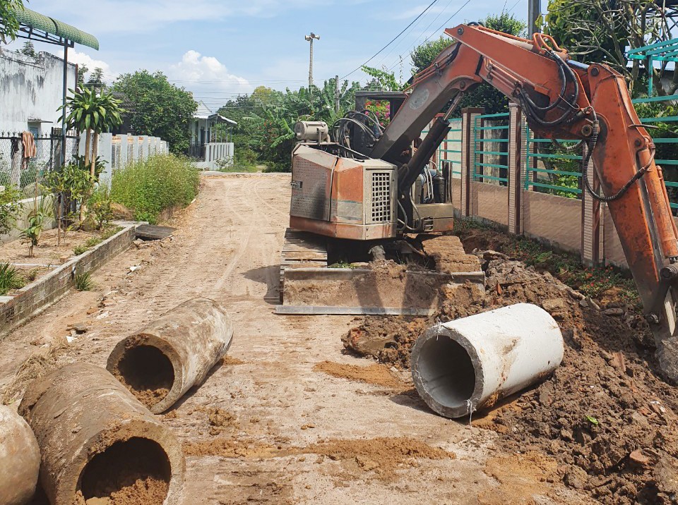 Bình Thuận: “Nhân dân làm, Nhà nước hỗ trợ” xây dựng đường giao thông Nông thôn mới