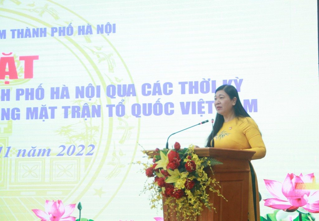 Hà Nội: Gặp mặt lãnh đạo, cán bộ Mặt trận qua các thời kỳ